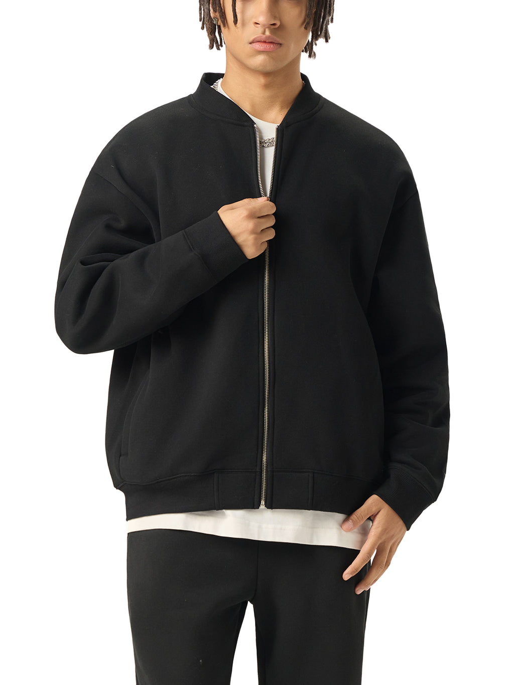 THE CORE FLEECE BOMBER