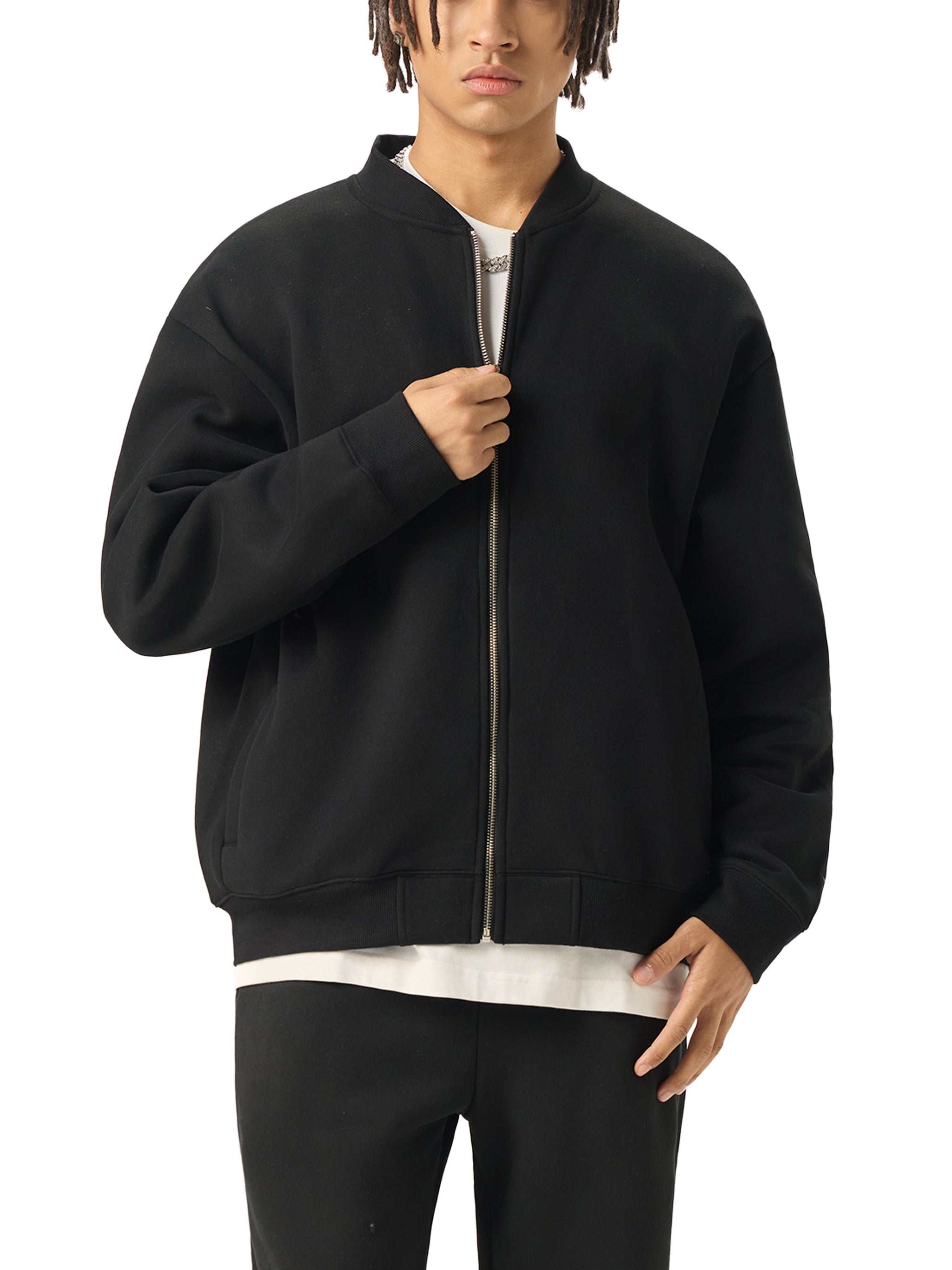 THE CORE FLEECE BOMBER
