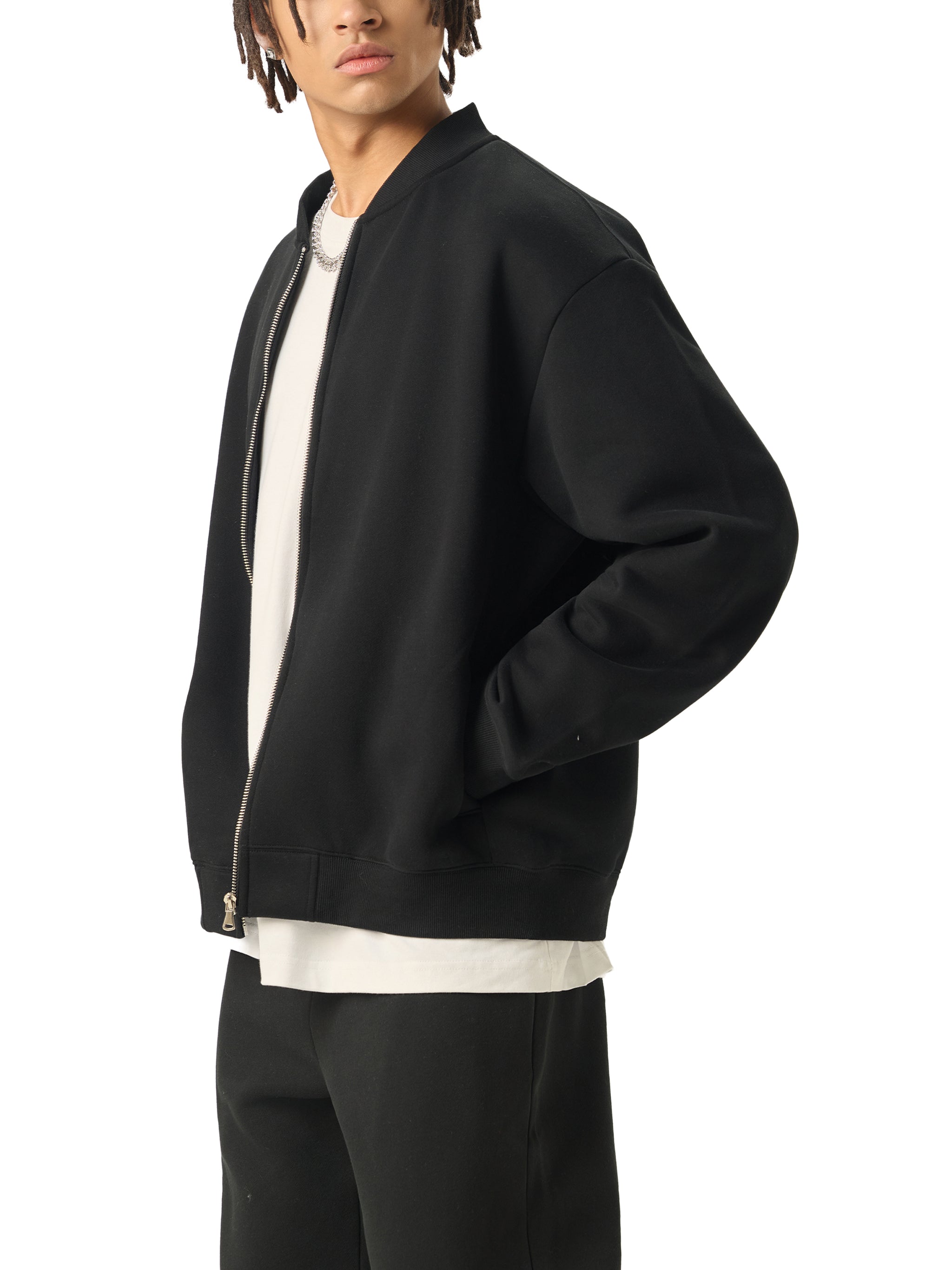 THE CORE FLEECE BOMBER