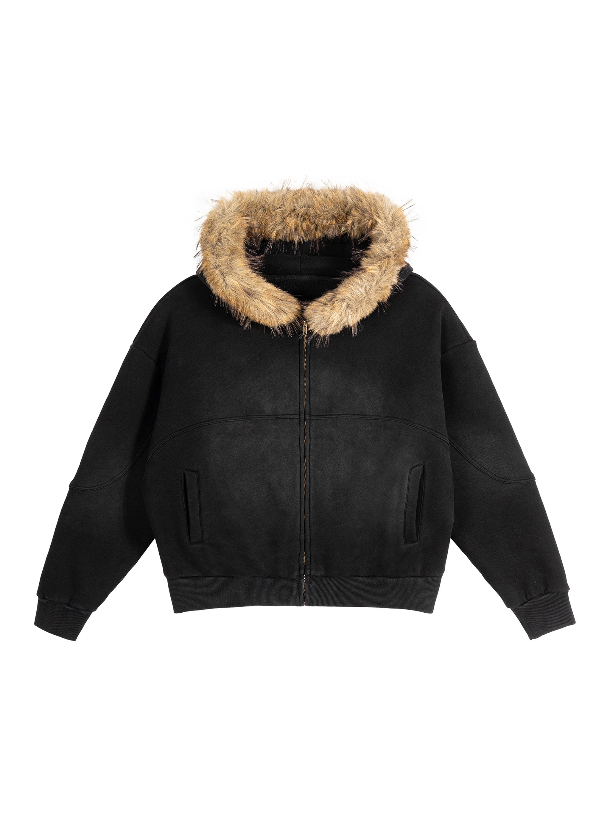 THE NOMAD FUR ZIP